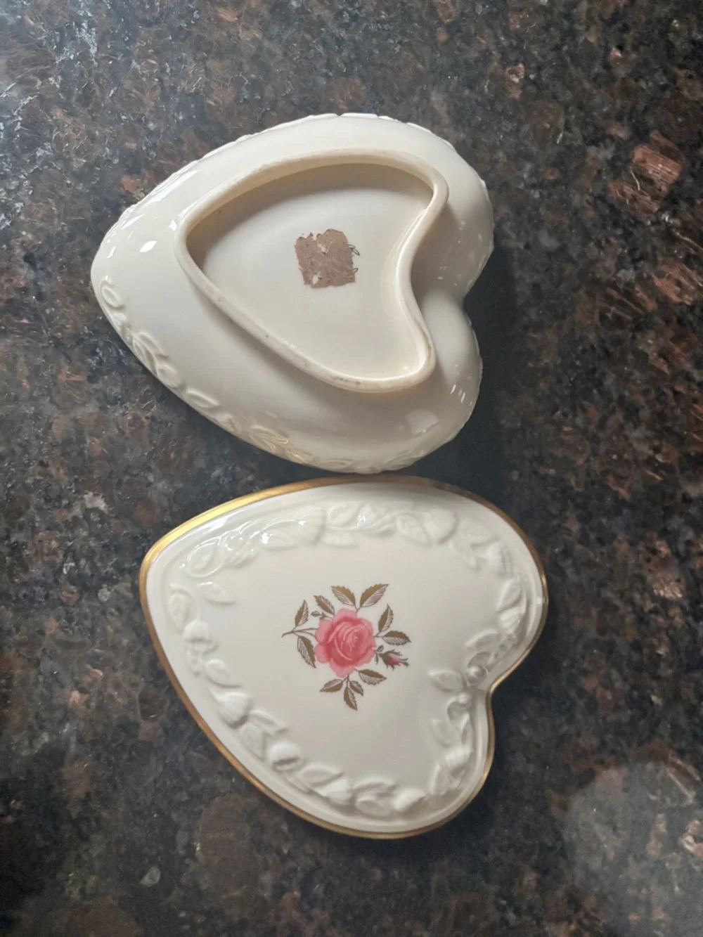 Lenox Rhodora Pattern Trinket Box - Picture 6 of 8